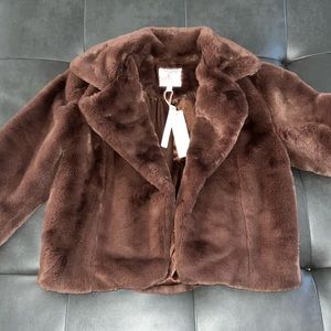 Girl’s Faux Fur Coat
